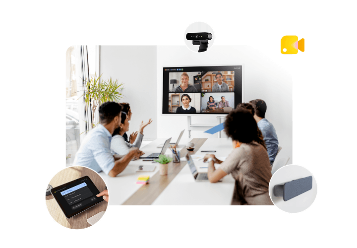 Gestion et réservation de salles pour un parc Google Meet Hardware