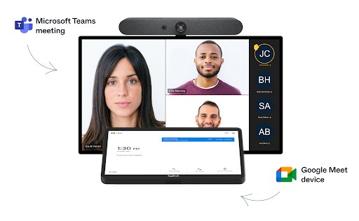 Interopérabilité native Google Meet et Microsoft Teams disponible sur matériel Android